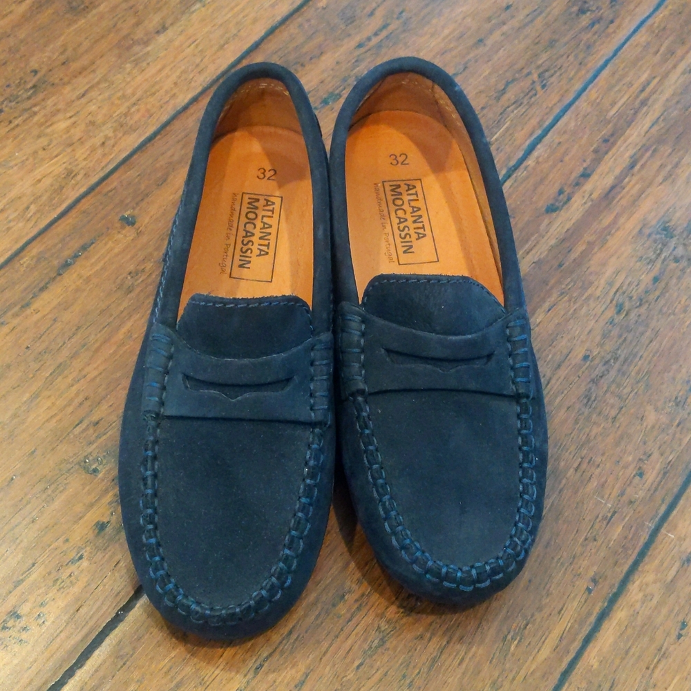 Kids' Classic Penny Loafers in Navy